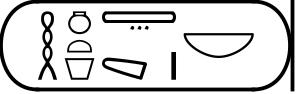 < H nw:t:W10 tA:N21*Z1 nb >